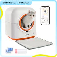 #cozyvibes#petlife MADE 4 PETS Automatic Cat Litter Box 60L Large Self-Cleaning with Safety Protection, APP Control, Odor Rem...