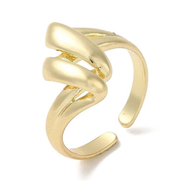 Brass Open Cuff Rings