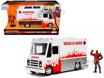Deadpool Taco Truck with Deadpool Diecast Figurine \