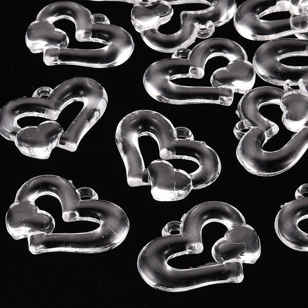 Transparent Acrylic Beads