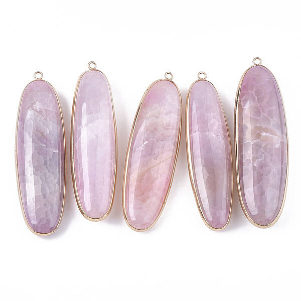 Natural Agate Big Pendants