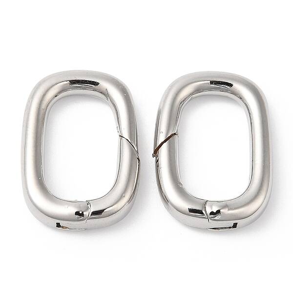 Brass Spring Gate Rings