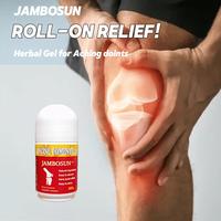 JAMBOSUN Glycine Tomentella Gen Roll-On Gel 2.11oz - Soothing Comfort for Back, Neck, Hands, FeetHerbal Extract & Glucosamine...