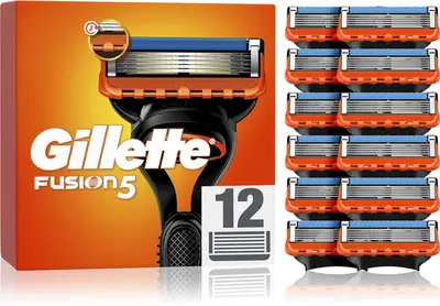 Gillette Fusion5 Replacement Blades 12 Pieces