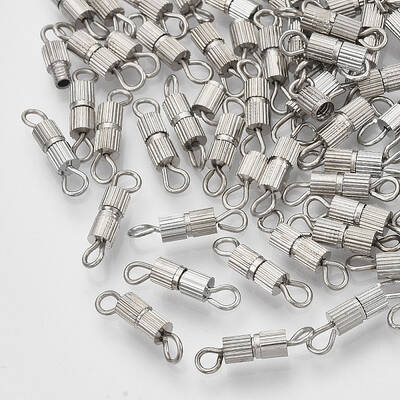 Brass Screw Clasps