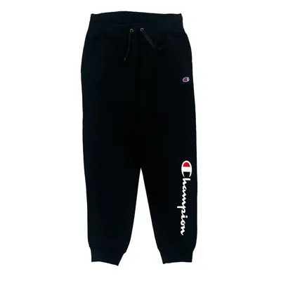 Champion Joggers - Medium Black Cotton Blend