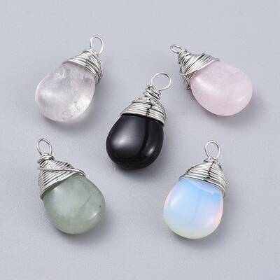 Mixed Gemstone Pendants