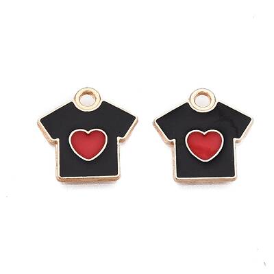 Alloy Enamel Pendants