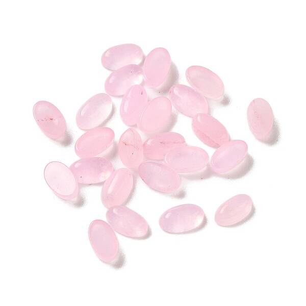 Natural White Jade Dyed Cabochons