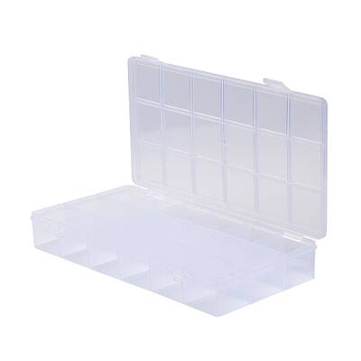 Transparent Plastic Bead Containers