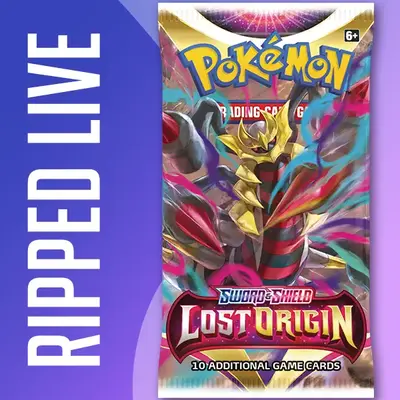 LOST ORIGIN BOOSTER PACK (PRODUCT IS RIPPED LIVE)