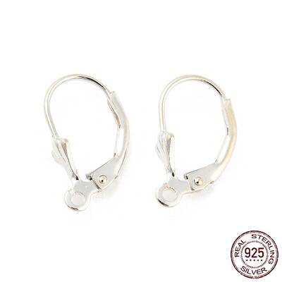 925 Sterling Silver Leverback Earring Findings