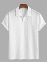 Men's Short Sleeve Polo Shirt, Casual Breathable Comfortable Top for Summer, Men's Clothes for Daily Wear