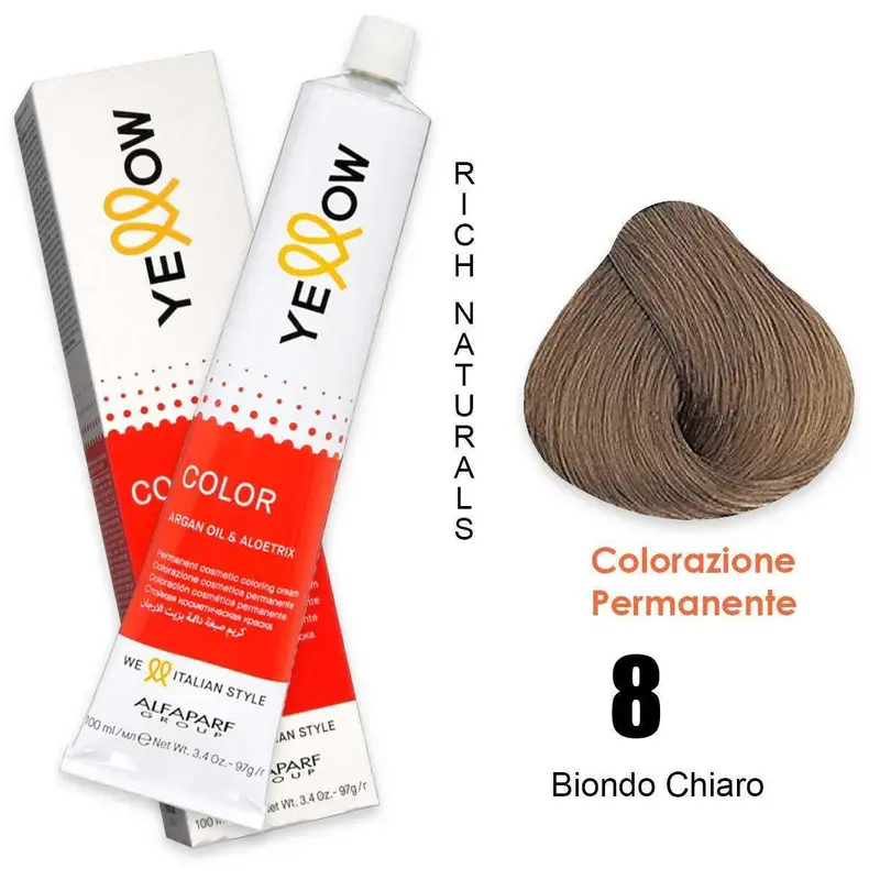 Alfaparf Yellow Color Permanent 8.0 100Ml