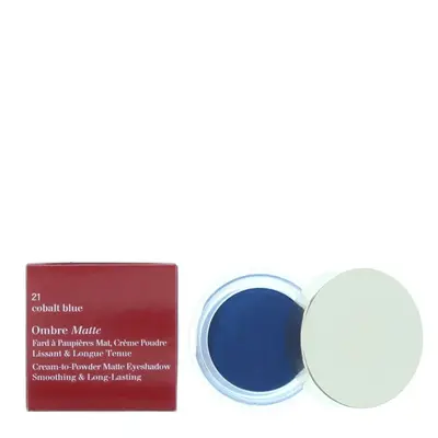 Clarins Ombre Matte Ombretto in crema 21 Blu cobalto 7 g
