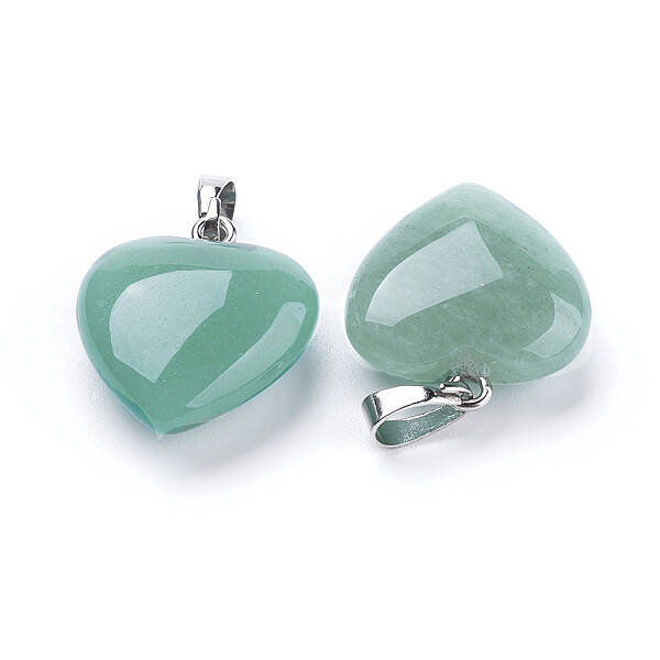 Natural Green Aventurine Pendants