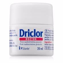 Driclor Roll-on antiperspirant solution against excessive sweating 20 ml