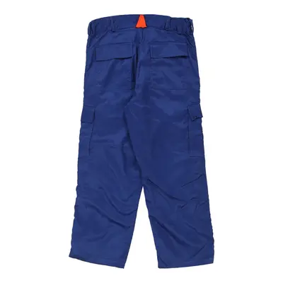 Unbranded Ski Trousers - 34W 28L Blue Nylon