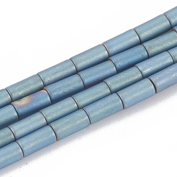 Electroplate Non-magnetic Synthetic Hematite Beads Strands