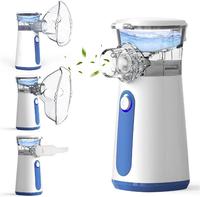 Nebulizer - Nebulizer Machine for Adults and Kids, Portable and Handheld Mesh Nebulizer for Breathing Problems with 3 Masks, ...