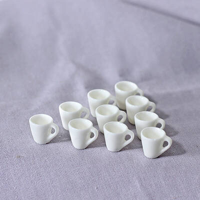 Resin Miniature Teacup Ornaments