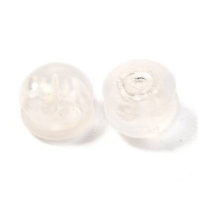 316 Surgical Stainless Steel Ear Nuts