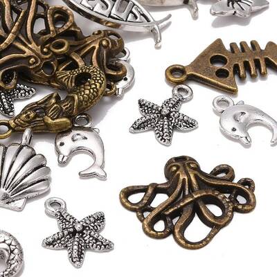Tibetan Style Alloy Pendants