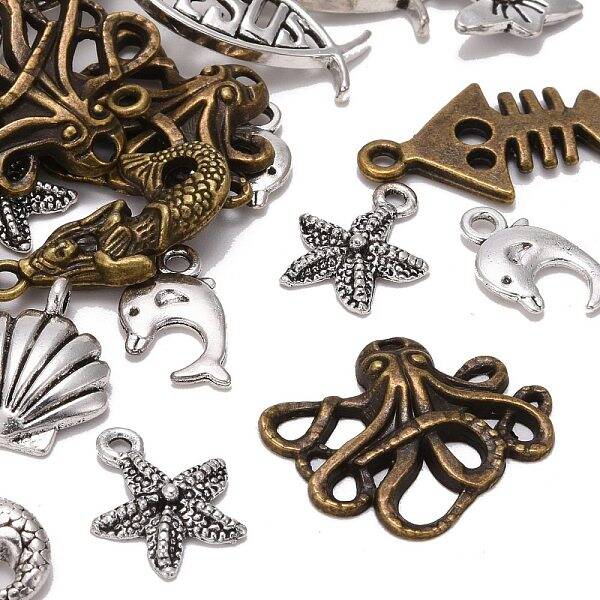 Tibetan Style Alloy Pendants