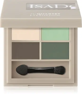 IsaDora Quartet eyeshadow palette color 02 Neo Mint 3.5g