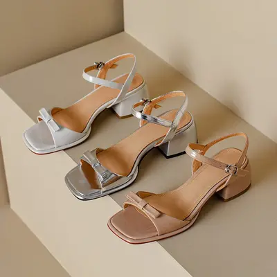 CHIKO Kya Open Toe Block Heels Heeled Sandals