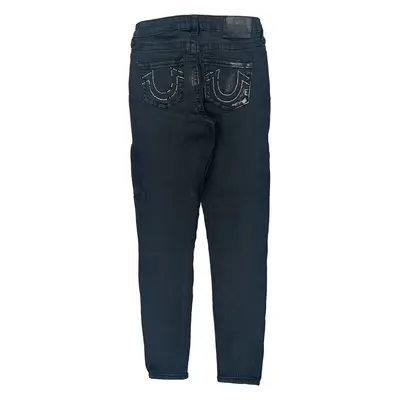 True Religion Skinny Jeans - 26W UK 6 Black Cotton Blend