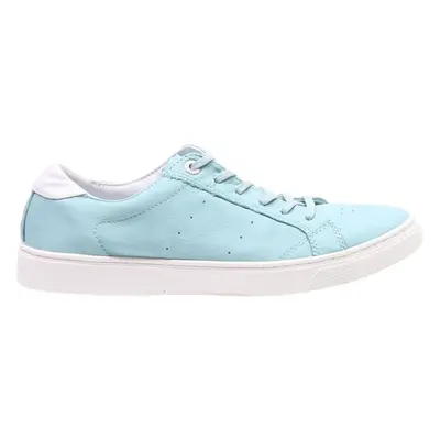 TOMMY HILFIGER Sneaker Trainers Blue Leather Womens UK 7