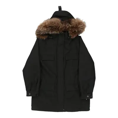 Burberry London Coat - Medium Black Polyester | Size: medium