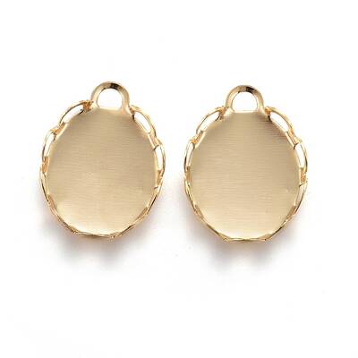 304 Stainless Steel Cabochon Settings