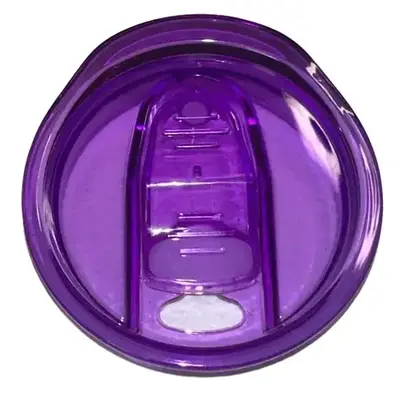 Purple Sliding Locking Lid - 20oz oz 20 oz. 20oz. Skinny Straight Sublimation Tumbler Color Lid - Amy's Tumbler Junkies - You...