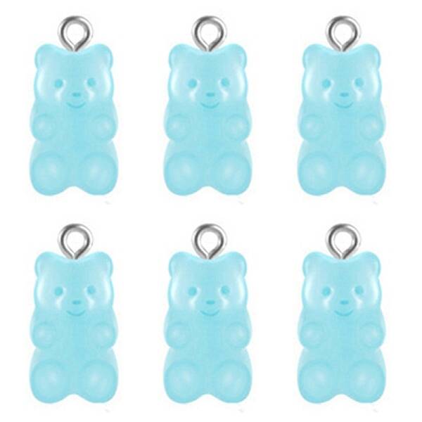 Transparent Resin Pendants