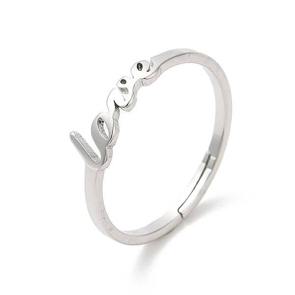Non-Tarnish 304 Stainless Steel Finger Rings