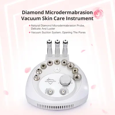 Diamond Microdermabrasion Facial Vacuum Peel Skin Care Machine for Spa Salon Studio Home Use | MS-21P2N