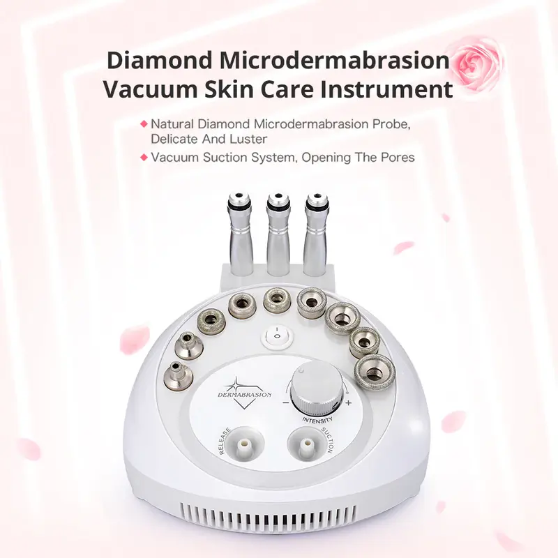 Diamond Microdermabrasion Facial Vacuum Peel Skin Care Machine for Spa Salon Studio Home Use | MS-21P2N