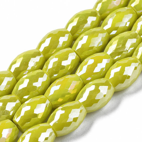 Electroplate Glass Beads Strands