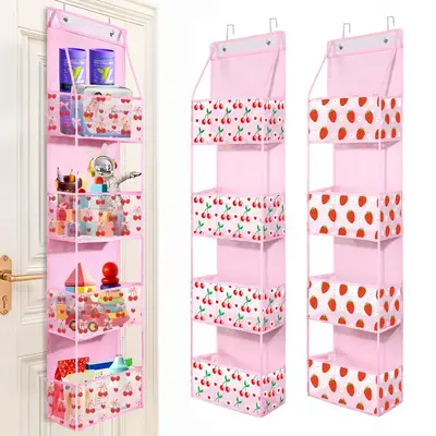 4/6 Layer Hanging Storage Bag, 1 Count Foldable Storage Bag, Multifunctional Storage Organizer for Home Bedroom Kitchen Bathr...
