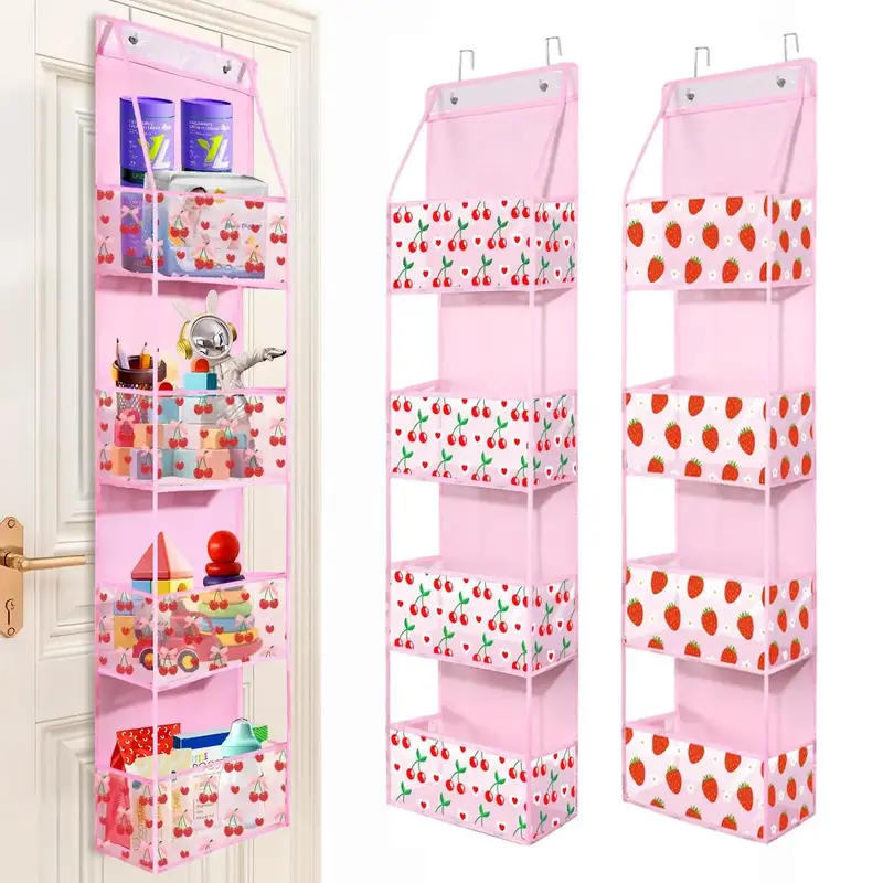 4/6 Layer Hanging Storage Bag, 1 Count Foldable Storage Bag, Multifunctional Storage Organizer for Home Bedroom Kitchen Bathr...