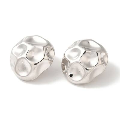 Rack Plating Brass Stud Earrings