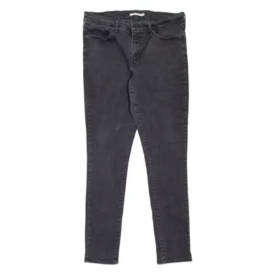 LEVI'S 311 Shaping Womens Jeans Black Slim Skinny W33 L32