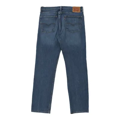 505 Levis Jeans - 36W 32L Blue Cotton