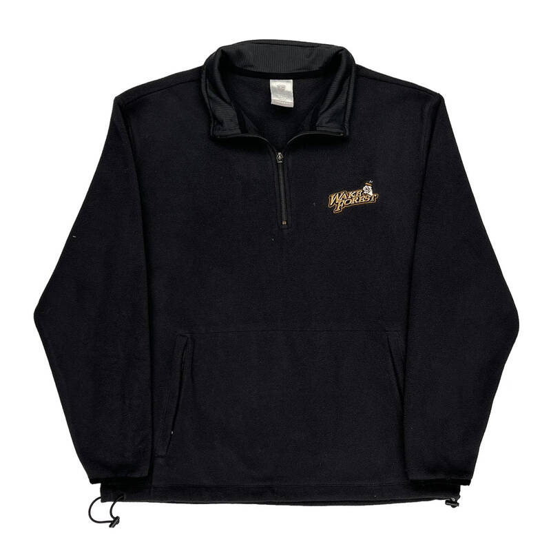 Wake Forest Nike Fleece - Large Black Polyester | Size: large