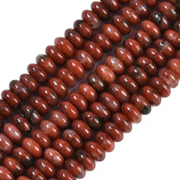 Natural Brecciated Jasper Beads Strands