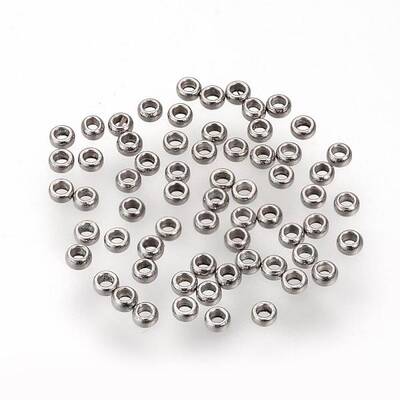 Tarnish Resistant 304 Stainless Steel Spacer Beads