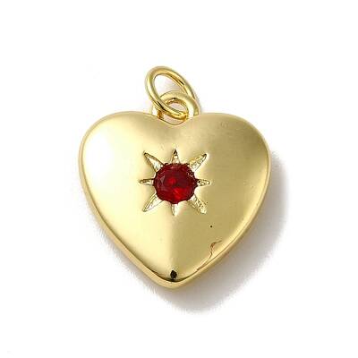 Rack Plating Brass Micro Pave Cubic Zirconia Pendants