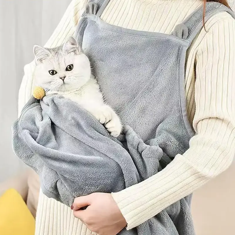 Pet Plush Sleep Bag, Warm Pet Carrier Bag, Fleece Dog Sleep Bag, Pet Supplies for Indoor Use, Christmas Gift